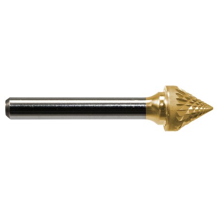 Mastercut Tool Corp. 5/16x17/64x1/4x2-3/16 60° Included Cone Doublecut, PowerT SJ-2DC-2